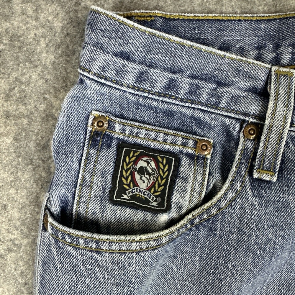 Cinch Jeans Men 33x40 Blue Black Label Straight Rigid Cowboy Western MB90633002 - Picture 8 of 16